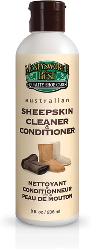 Moneysworth & Best Sheepskin Cleaner & Conditioner, 8 Ounces
