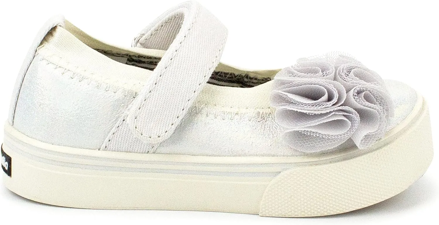 MORGAN & MILO Dazzle Mary Jane Shoes for Toddlers and Girls, Size 6 to 13