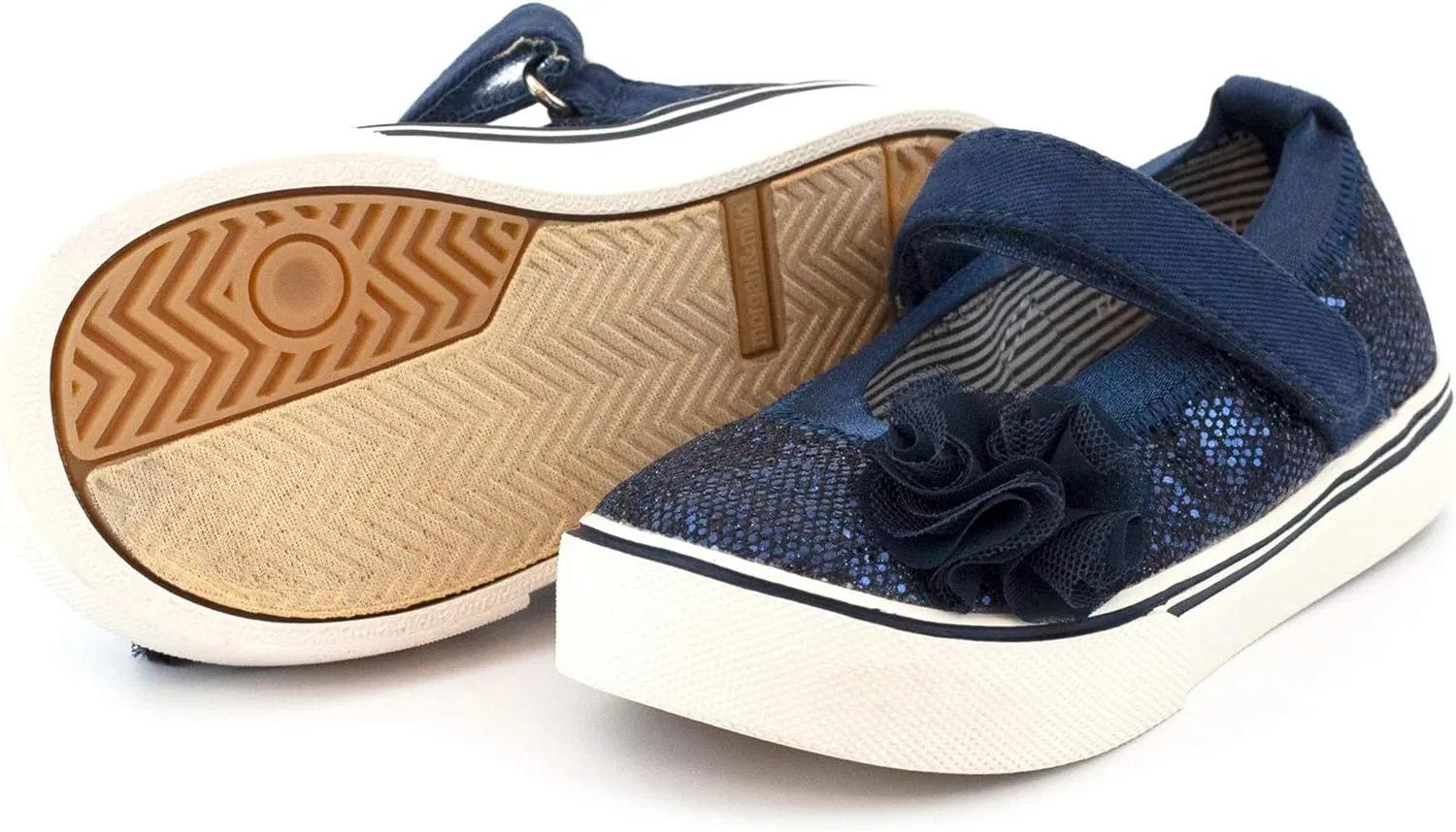 MORGAN & MILO Dazzle Mary Jane Shoes for Toddlers and Girls, Size 6 to 13