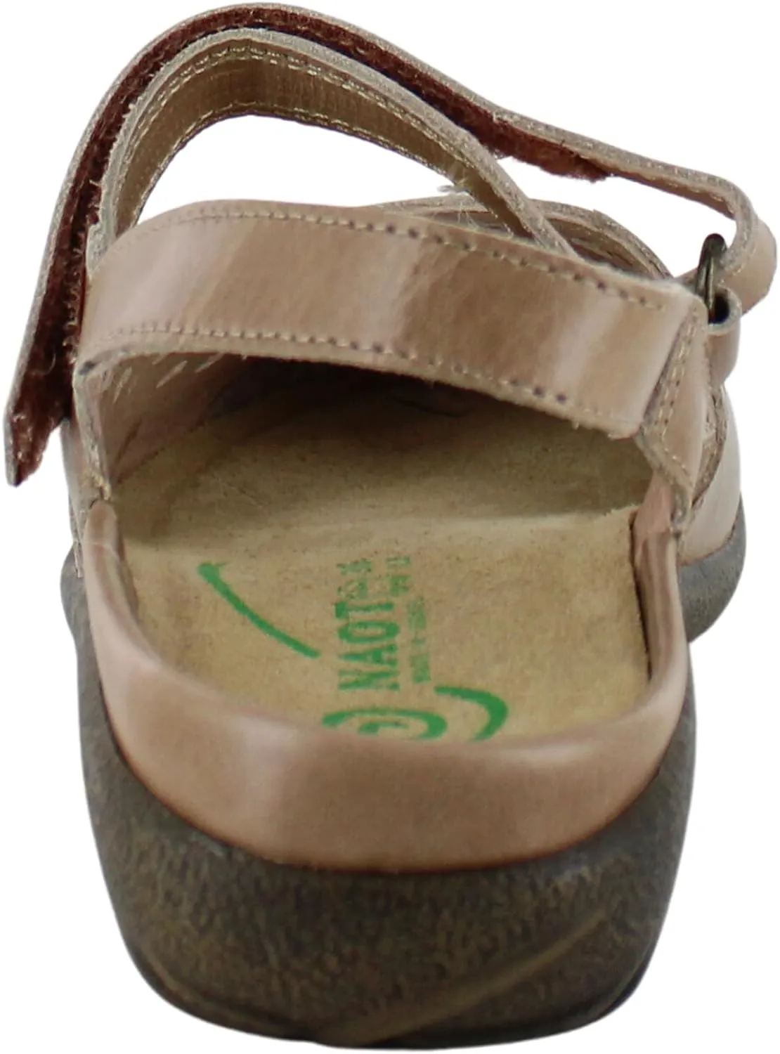 NAOT Footwear Women's Arataki Closed Toe Slingback with Cork Footbed and Arch Comfort and Support – Slip Resistant - Lightweight and Perfect for Travel- Removable Footbed