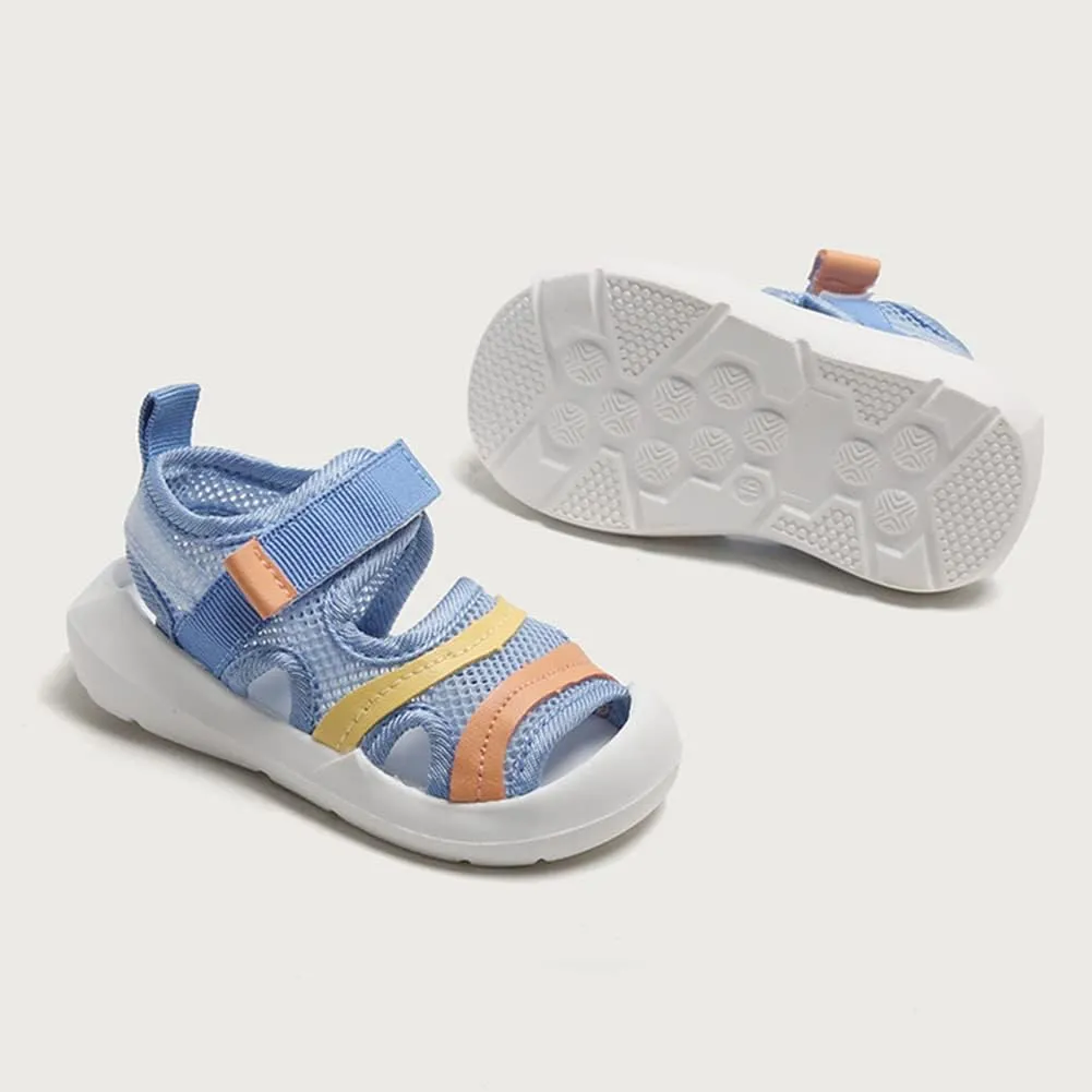 OAISNIT Baby Boys Girls Sports Sandals Lightweight Anti-Slip Rubber Sole Beach Aquatic Water Shoes Summer Toddler First Walking Shoe