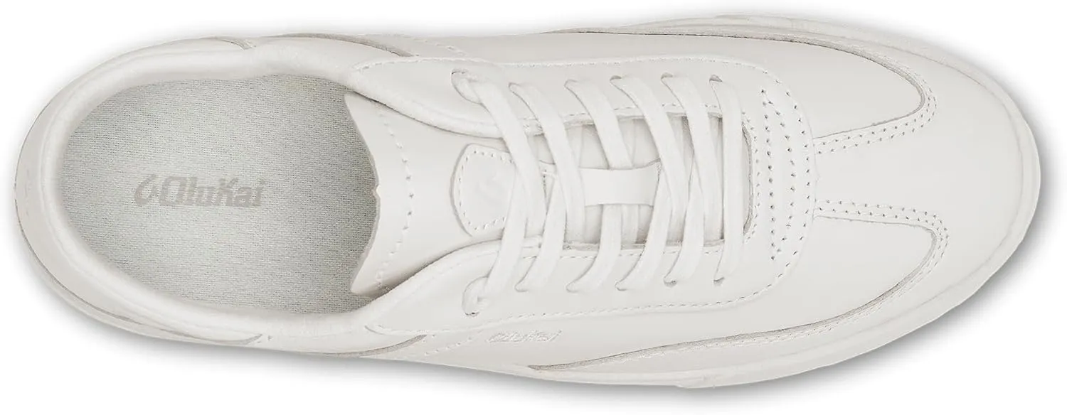 OLUKAI Ha'upu Women's Everyday Sneaker, Classic Lace-Up Design, Comfort Fit
