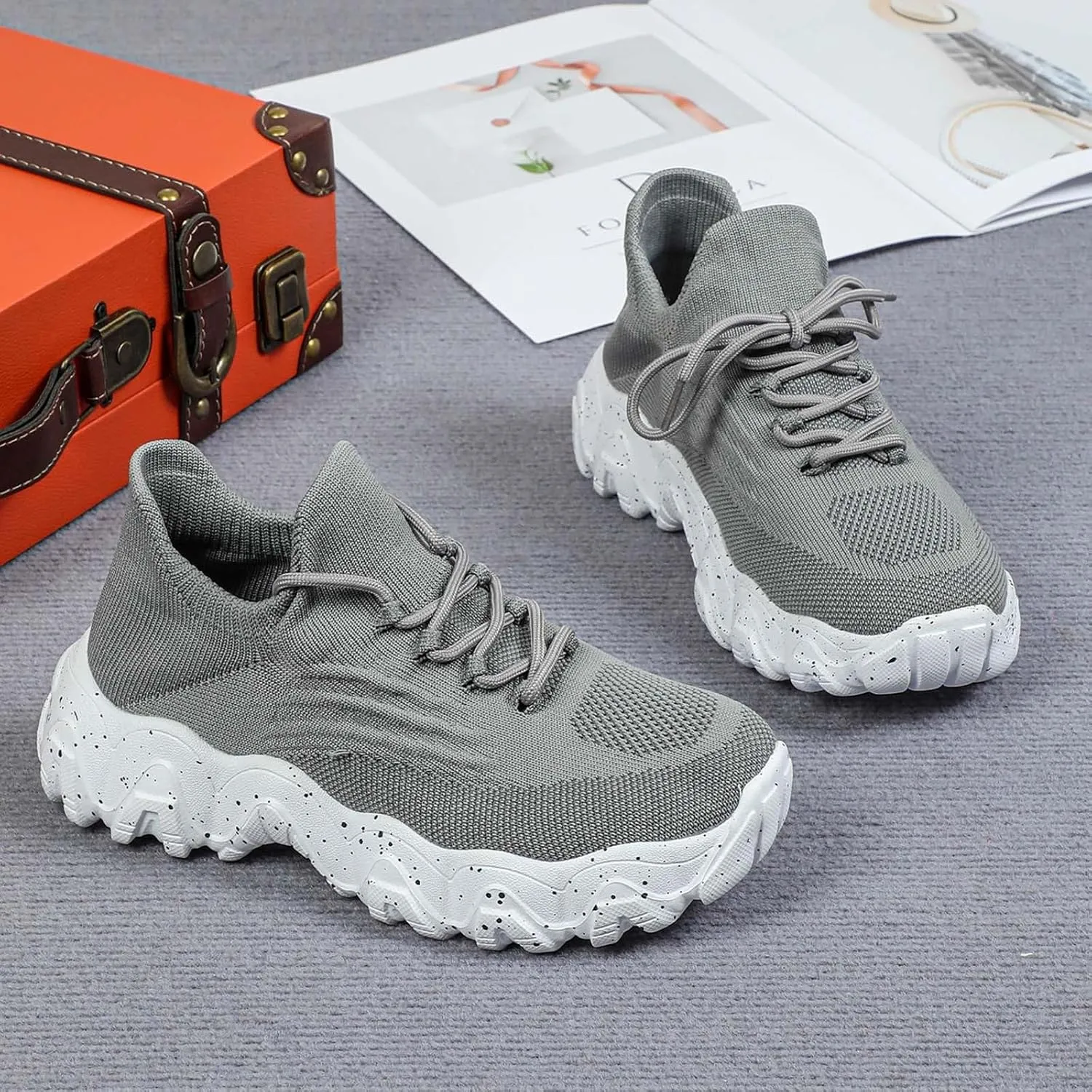 Ortho Pro Shoes for Women, Nurse Babe Tennis Shoes Ortho Pro Classic Sneaker Women's Mesh Orthopedic Walking Sneakers
