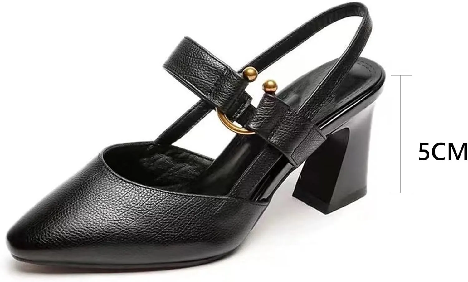 Orthopedic Sandals with Heels,Orthopedic High Heels for Women, Dressy Leather High Heels Orthopedic Shoes