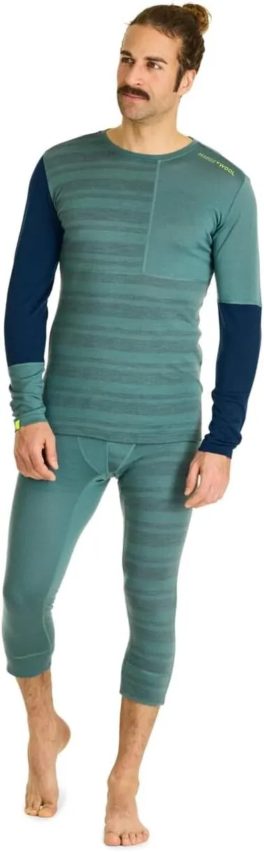 Ortovox Men's 185 Rock'n'Wool Short Pants, Soft Breathable Merino Wool Base Layer for Winter Touring, Skiing & Snowboarding