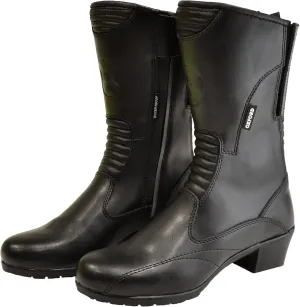 Oxford Savannah Women's Leather Waterproof Motorcycle Boots