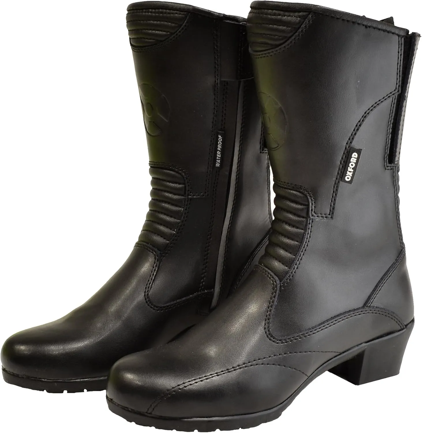 Oxford Savannah Women's Leather Waterproof Motorcycle Boots