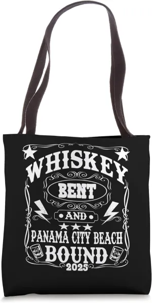 Panama City Beach Whiskey Bent Matching Group Party Tote Bag