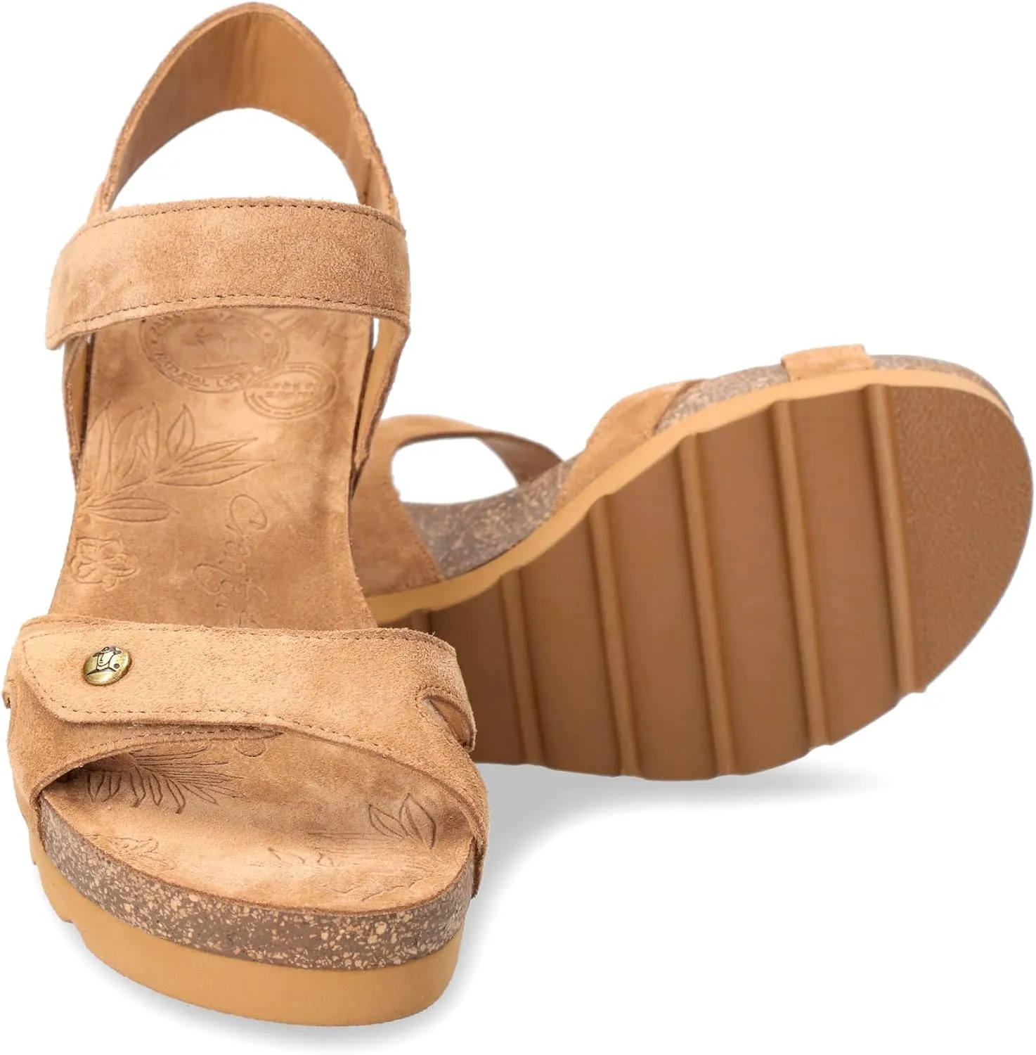Panama Jack Women's Ankle Strap Wedge Sandal