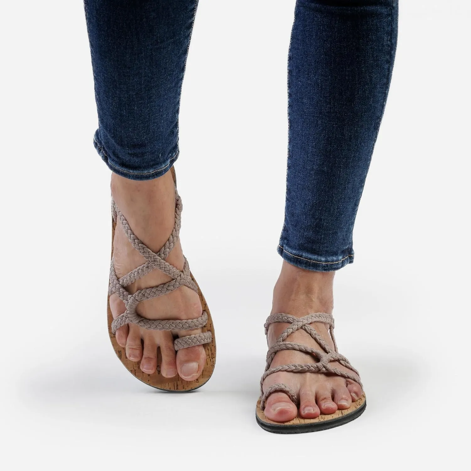 Plaka Nova Barefoot Sandals for Women – Zero Drop Minimalist Walking Sandals with Wide Toe Box, 8mm Thin Sole, Lightweight & Comfortable Fit, Adjustable Straps, Vegan Friendly