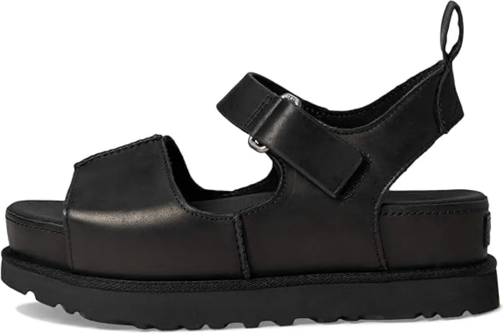 Platform Suede Sandals for Women Comfortable Slides Adjustable Strap Non Slip Lightweight Women’s Flat Sandals Casual Slip On Slippers for Summer