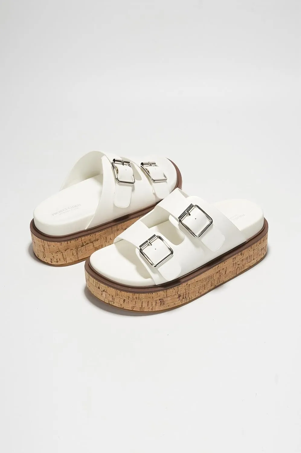 Project Cloud Platform Womens Sandals - Summer Womens Sandals with Memory Foam Insole Wedges - Stylish and Comfortable Women Footwear - Lightweight Women Wedges (Brisbane)