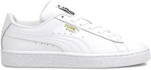PUMA Kids Boys Basket Classic Xxi Lace Up Sneakers Shoes Casual - White - Size 6.5 M