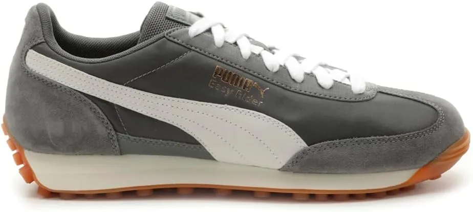PUMA Mens Easy Rider Dub Lace Up Sneakers Shoes Casual - Grey