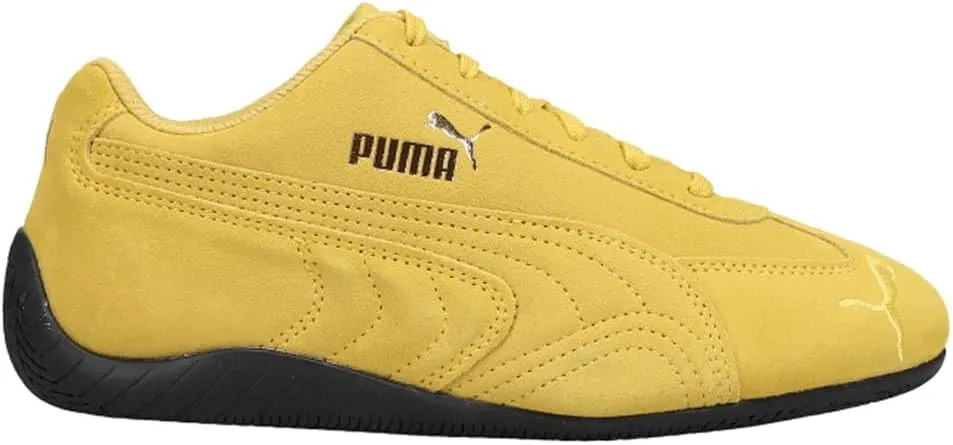 Puma Mens Speedcat Shield Driving Sneakers Shoes - Yellow