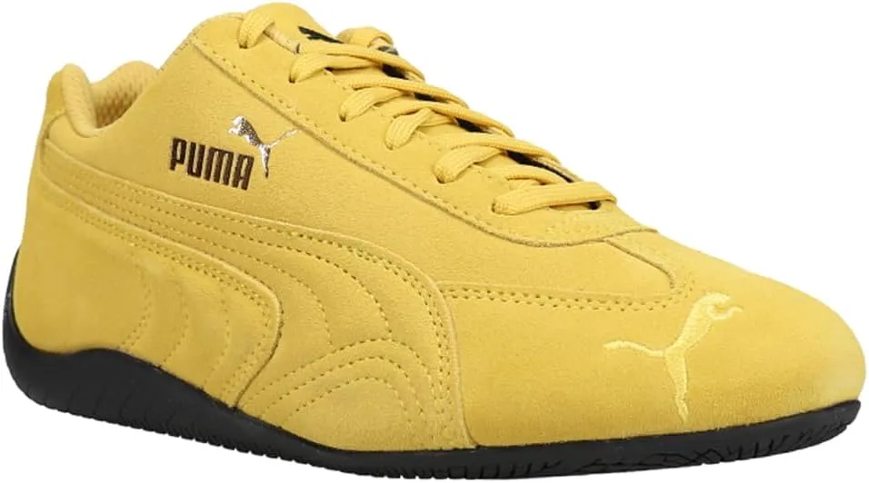 Puma Mens Speedcat Shield Driving Sneakers Shoes - Yellow
