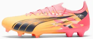 Puma Ultra Ultimate CP Pulisic Firm Ground Cleats - Lightweight Mesh, GripControl Skin, PWRTAPE for Stability, Designed by Christian Pulisic (Orange, US Footwear Size System, Adult, Men, Numeric, Medium, 7)