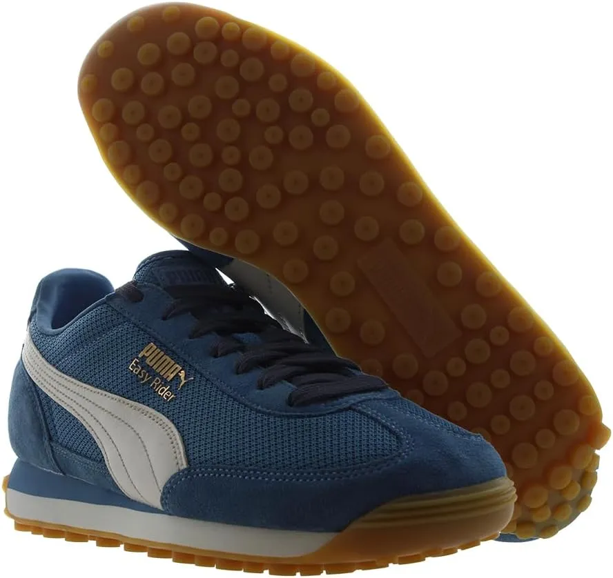 PUMA Womens Easy Rider Mesh Lace Up Sneakers Shoes Casual - Blue