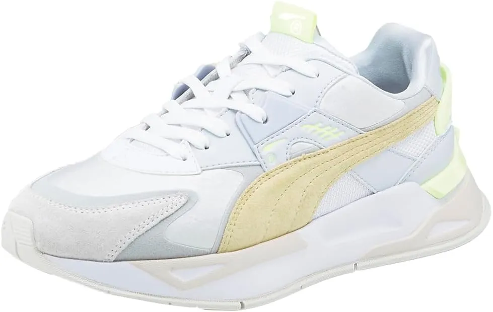 Puma Womens Mirage Sport Loom Tonal Lace Up Sneakers Shoes Casual - Grey, Off White