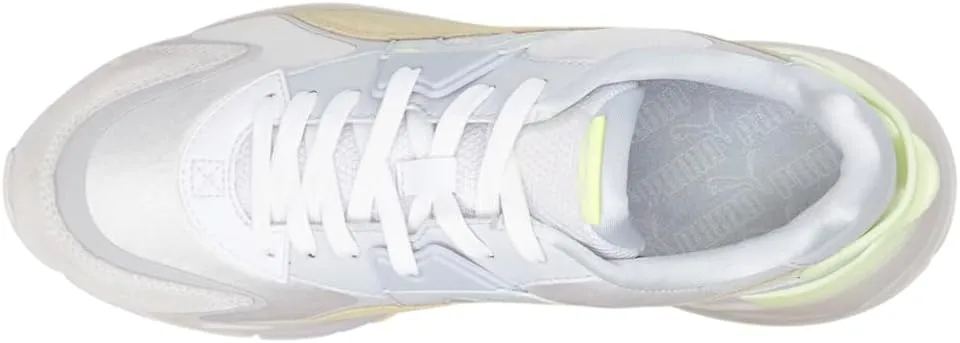 Puma Womens Mirage Sport Loom Tonal Lace Up Sneakers Shoes Casual - Grey, Off White