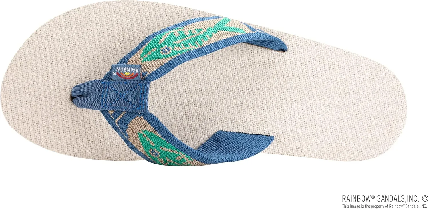 Rainbow Sandals Men's Hemp Single Layer Fish Strap with Arch
