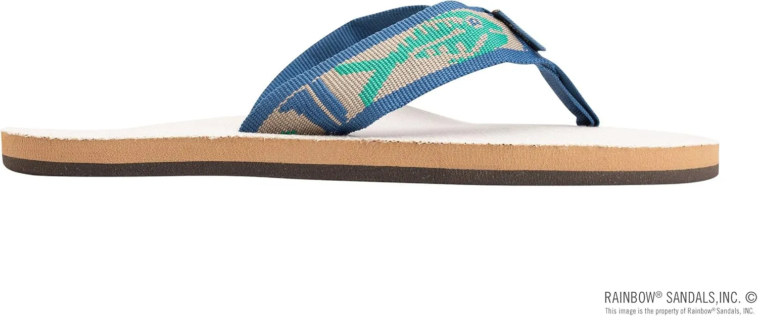 Rainbow Sandals Men's Hemp Single Layer Fish Strap with Arch