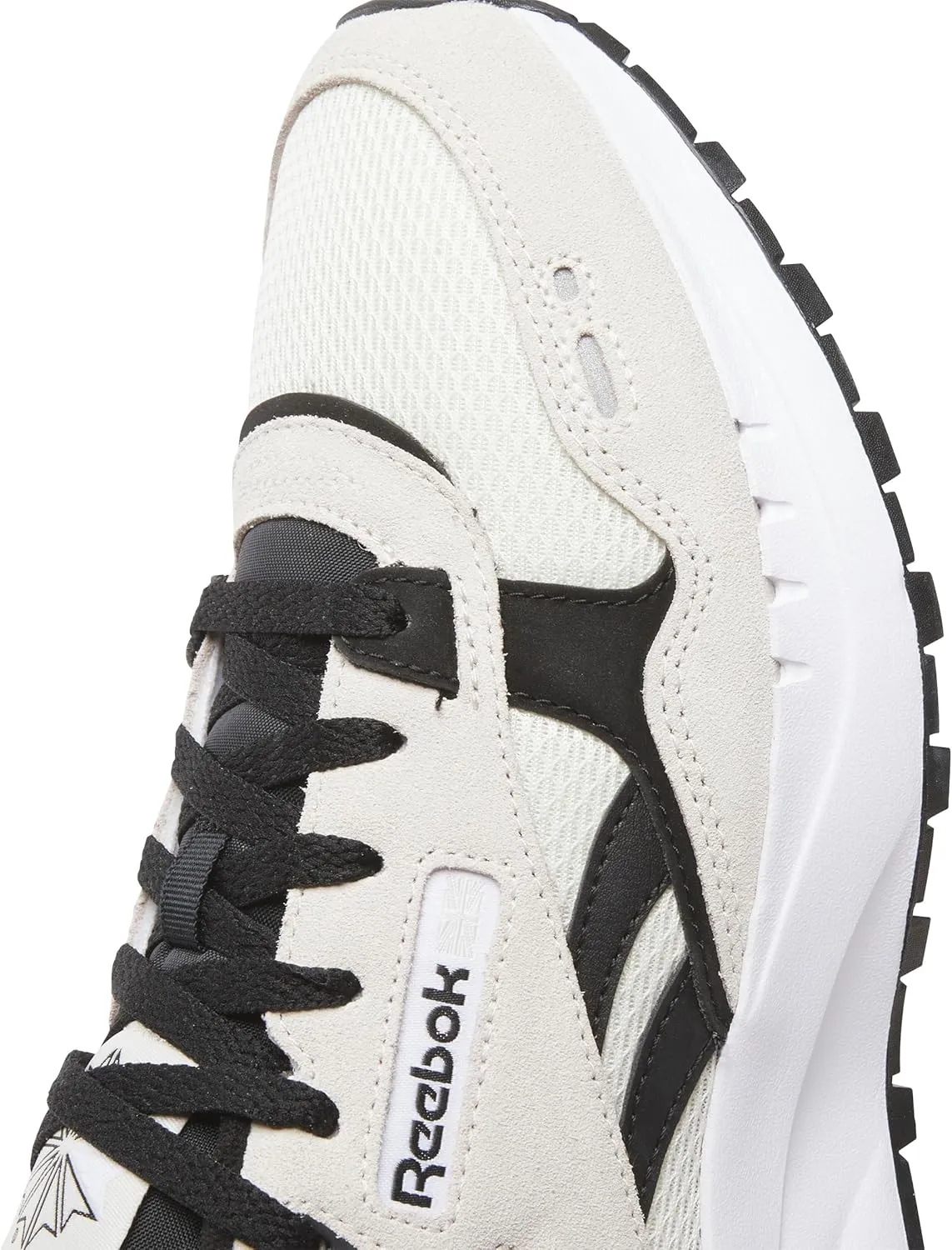 Reebok Men's Classic Leather Sneakers Black Or White Tennis Shoes