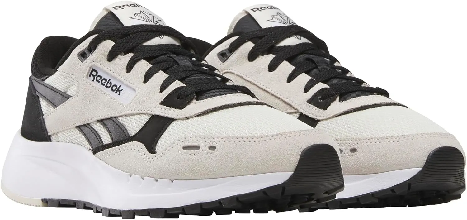 Reebok Men's Classic Leather Sneakers Black Or White Tennis Shoes