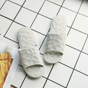Reflexology Sandals for Men Women,Foot Massage Slippers for Men Women,Fashion Non-Slip Sandals and Slippers, Simple Indoor Slippers,Ash,44-45