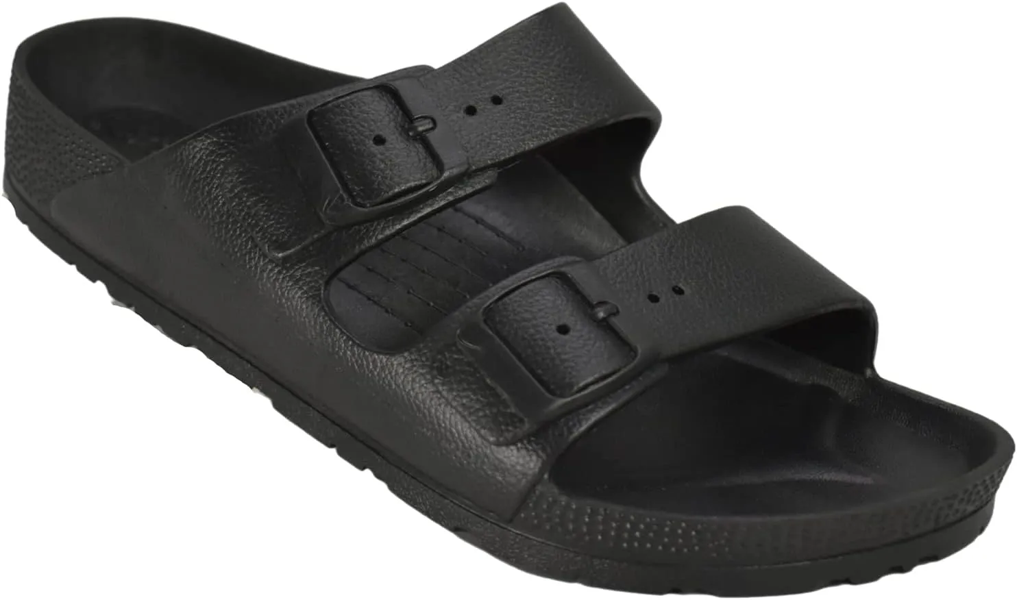 RocSoc Tecs Two Strap PVC Summer Sandals For Men, Blister Resistant, Eco Friendly, UV Protected Open Toe Versatile Grippy Sandal