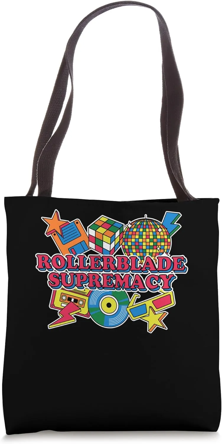 Rollerblade Supremacy 1990 Cool Chill Easygoing Rad Tote Bag