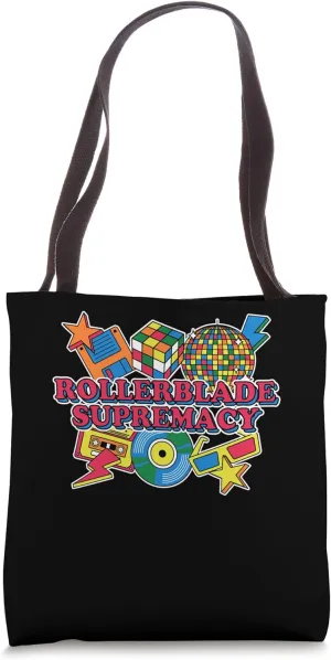 Rollerblade Supremacy 1990 Cool Chill Easygoing Rad Tote Bag
