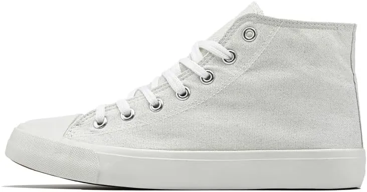 rosyclo Women's High Top Canvas Sneakers Fashion Lace-up Classic Casual Walking Shoes