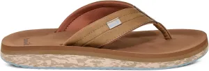 Sanuk Mens Tide Rush | Flip Flops for Men | Mens Sandals | Beach Sandals | Supportive & Lightweight | Comfort Footbed