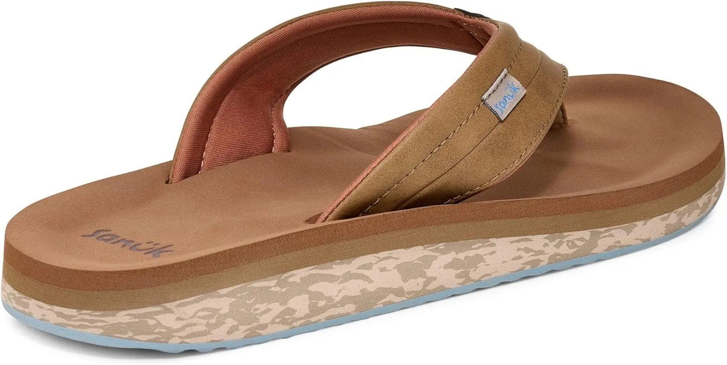 Sanuk Mens Tide Rush | Flip Flops for Men | Mens Sandals | Beach Sandals | Supportive & Lightweight | Comfort Footbed
