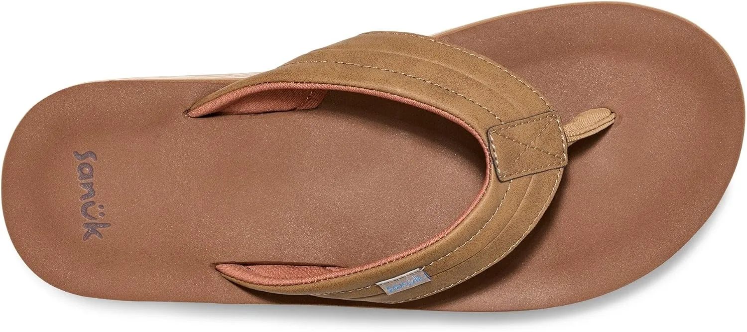 Sanuk Mens Tide Rush | Flip Flops for Men | Mens Sandals | Beach Sandals | Supportive & Lightweight | Comfort Footbed