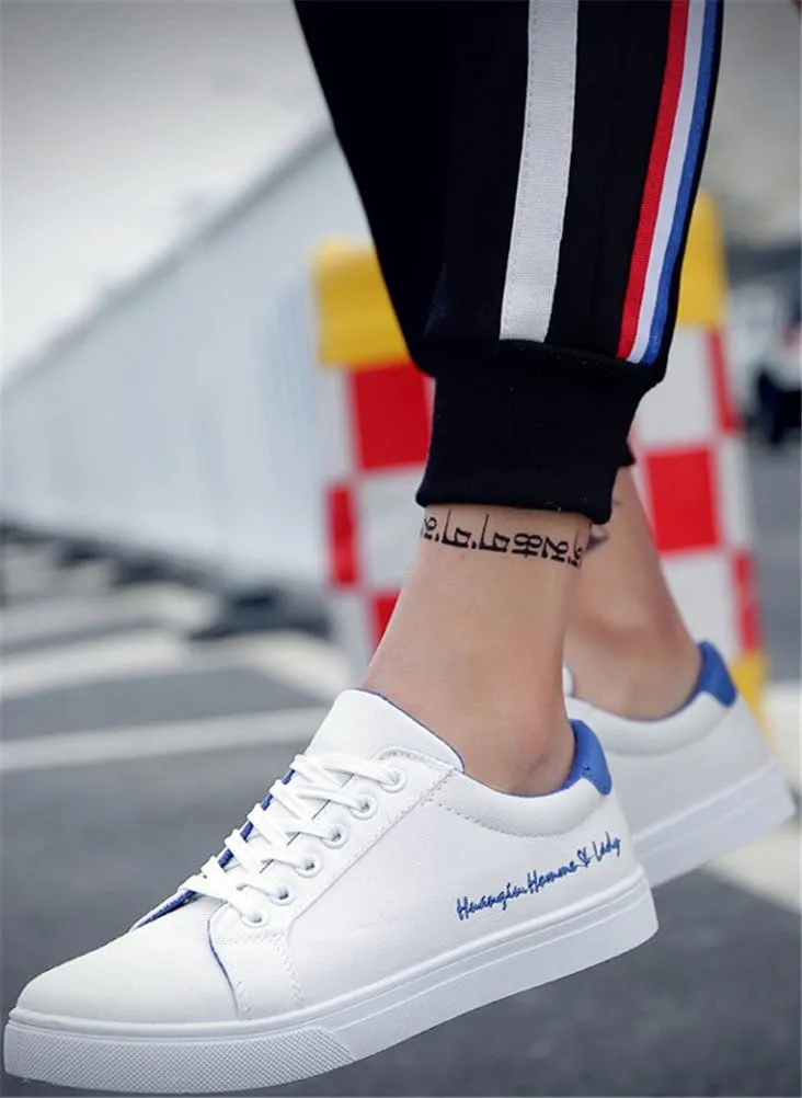 SATUKI Canvas Shoes for Men,Casual Low Top Classic Lace Up Soft Athletic Lightweight Sports Fashion Sneakers