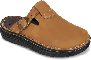 Sawyer - Leather Clog-Toe Sandal - Womens Sandals