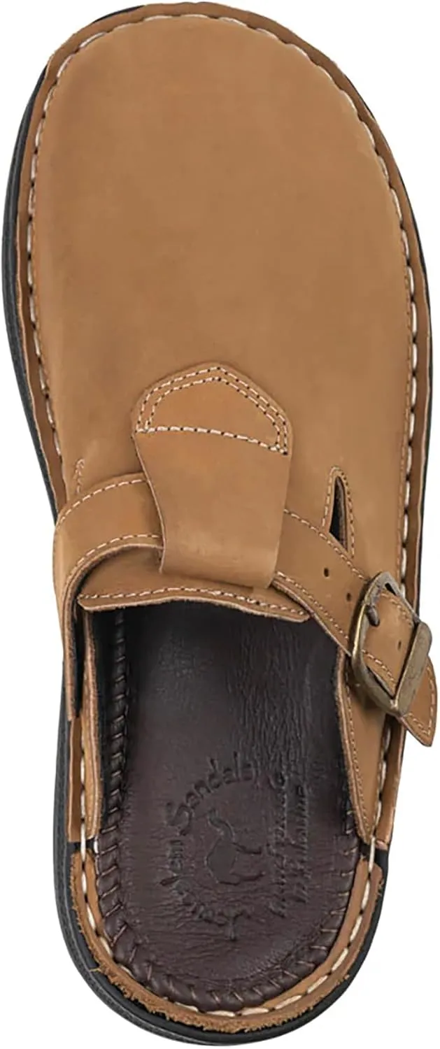 Sawyer - Leather Clog-Toe Sandal - Womens Sandals