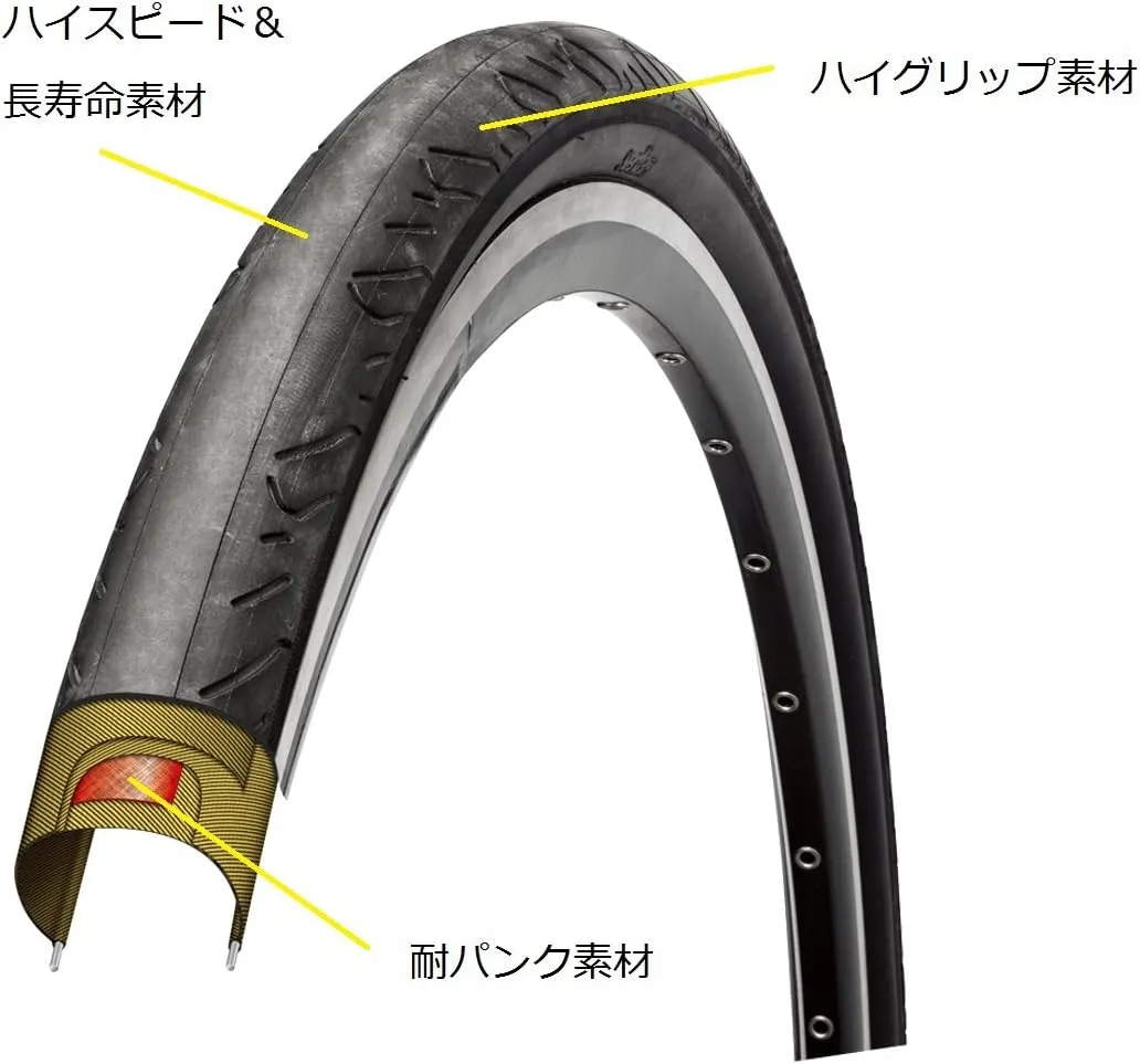 Serfas Tuono Hybrid Tire with FPS