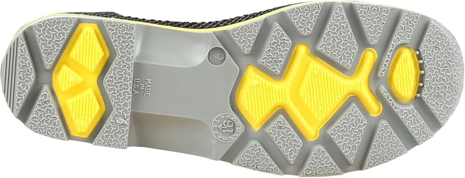 Servus by Honeywell XTP 15"" PVC Chemical-Resistant Steel Toe Men's Work Boots, Black, Yellow & Gray, 13