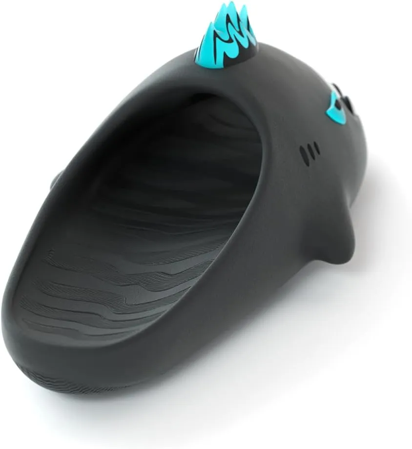Sharkicks Pro Shark Slides Sandals, Super Soft Eco-friendly EVA Material Cloud shoes for Women and Men Indoor & Outdoor