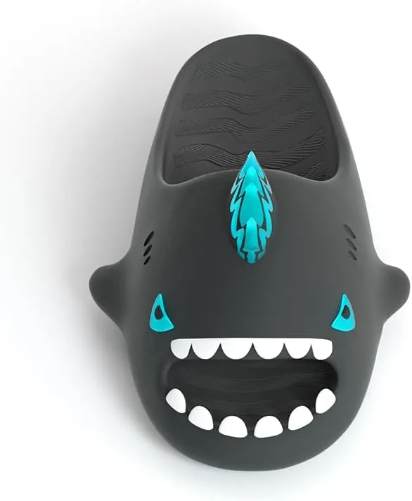 Sharkicks Pro Shark Slides Sandals, Super Soft Eco-friendly EVA Material Cloud shoes for Women and Men Indoor & Outdoor
