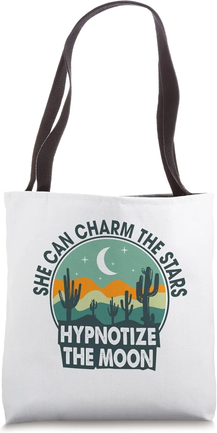 She Can Charm The Stars Hypnotize The Moon Tote Bag