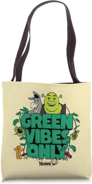 Shrek Green Vibes Only Tote Bag