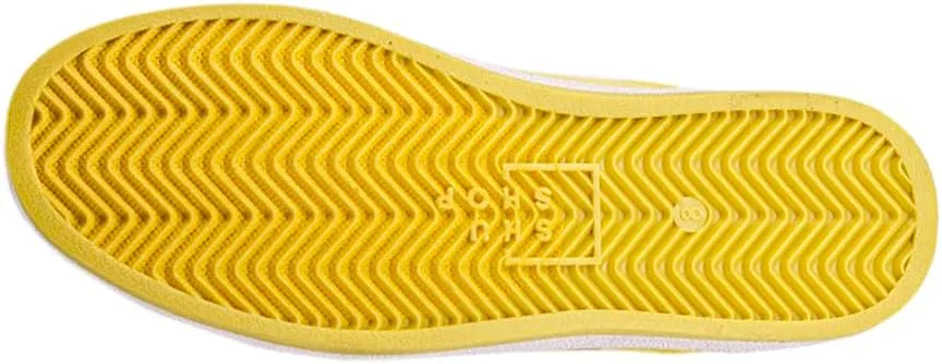 Shu Shop Womens Paz Metallic Lace Up Sneakers Shoes Casual - Yellow