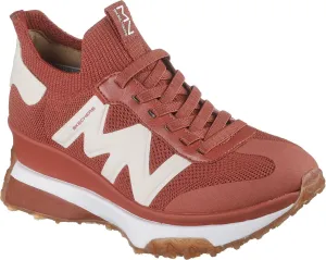 Skechers - Womens Mark Nason: Upper Cut Neo Wedge - Juni Sneakers, Color Desert, Size: 8 M US