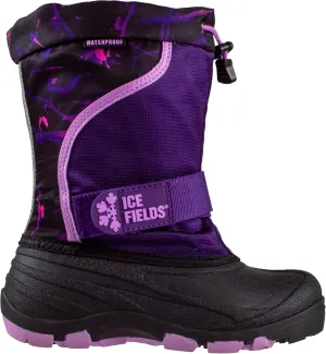 Snowblaster Little and Big Kid High Snow Winter Boots, Warm, Waterproof Shell