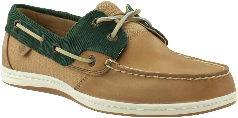 Sperry Womens Koifish Corduroy Boat Flats Casual - Blue