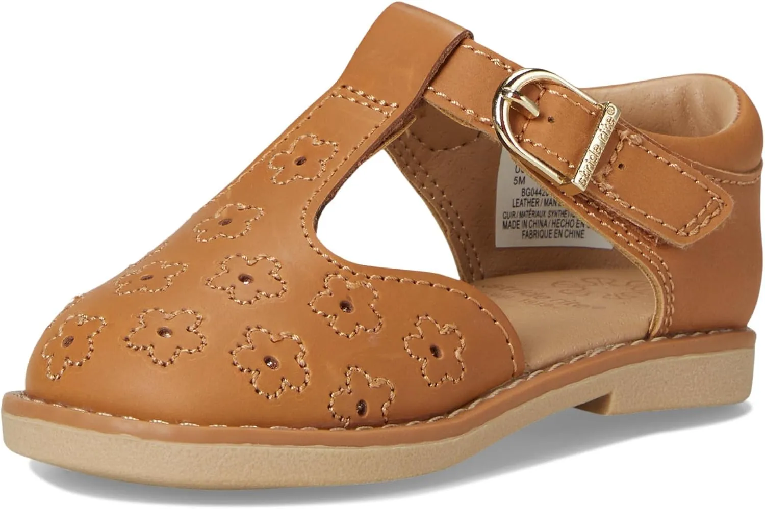 Stride Rite Unisex-Child Sr Jenny Mary Jane Flat